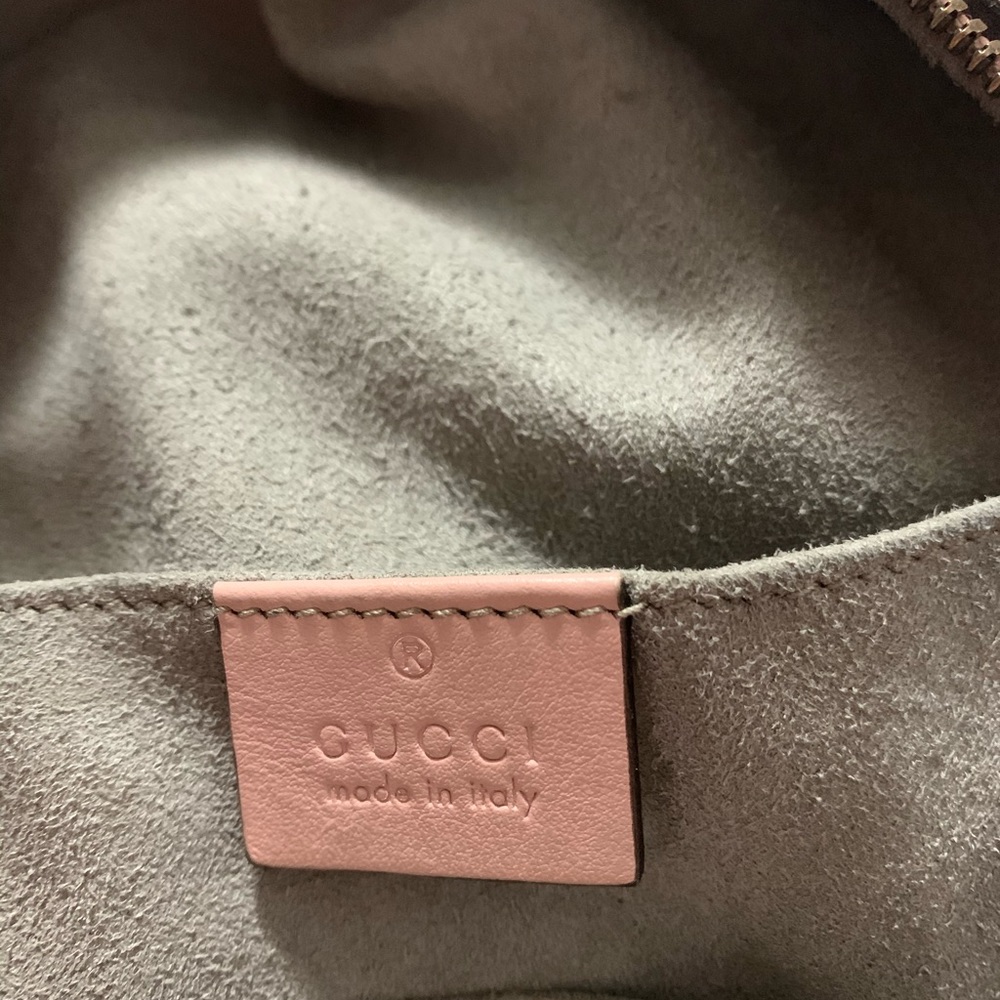 Gucci Women's Pink GG Marmont Leather - Picture 5 of 6